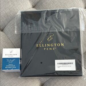 Ellington Black and Gold Notebook Set